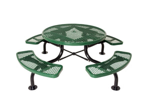 46" Round Table with Umbrella Hole