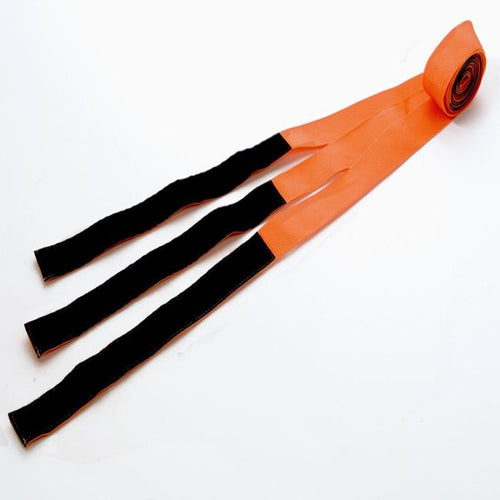 Orange 3 Piece Velcro Spine Board Straps